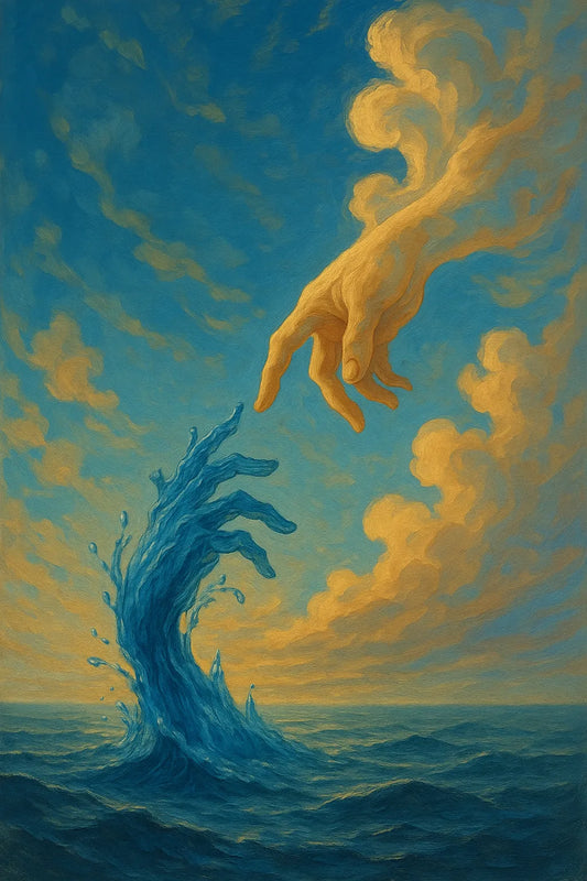 Eternal Touch – Limited Edition Premium Canvas Print | Rangeez Exclusive