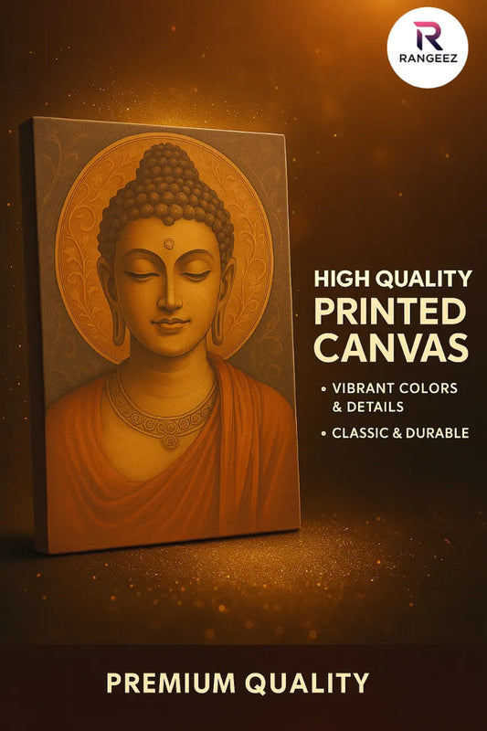 Sacred Serenity – Premium Buddha Canvas Wall Art