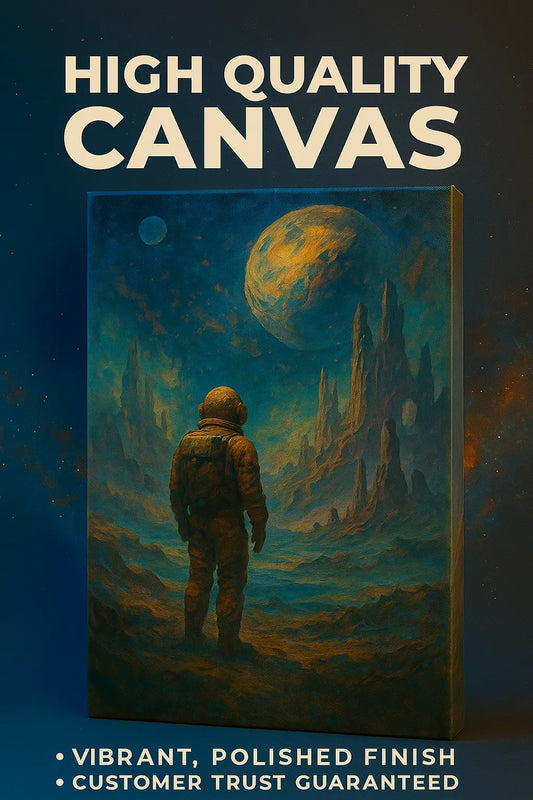 Cosmic Explorer | Premium Printed Canvas Wall Art